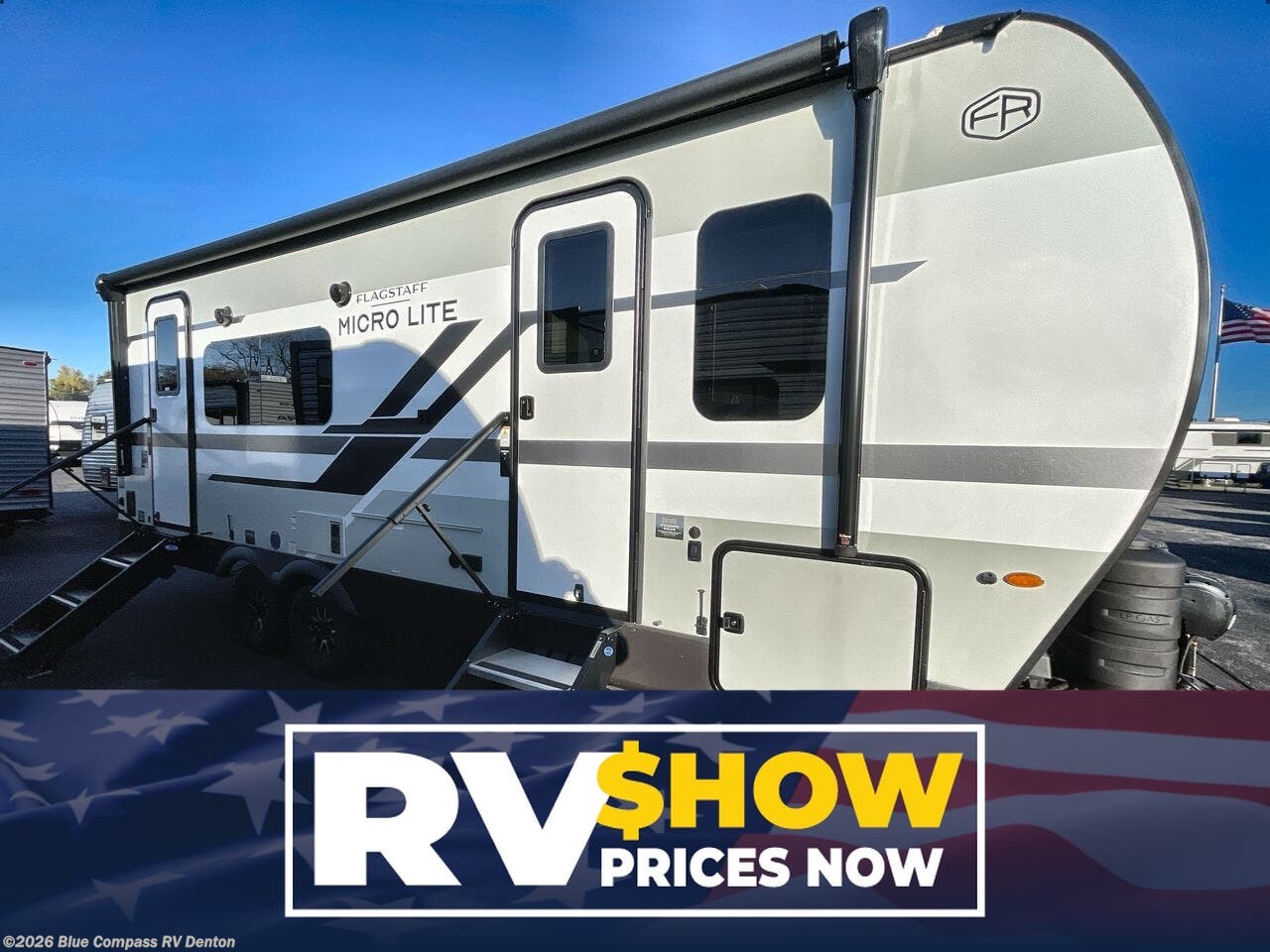 New 2026 Forest River Flagstaff Micro Lite 25SRK available in Denton, Texas