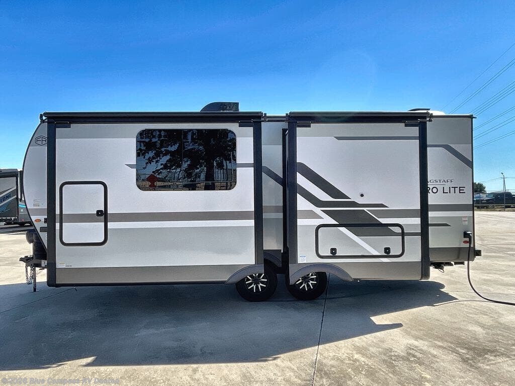 New 2027  Forest River Flagstaff Micro Lite 25MBR by Forest River from Blue Compass RV Denton in Denton, TX