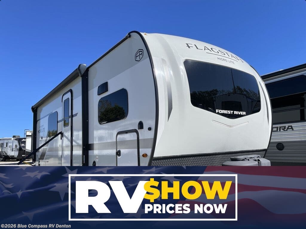 New 2026 Forest River Flagstaff Micro Lite 25MBR available in Denton, Texas