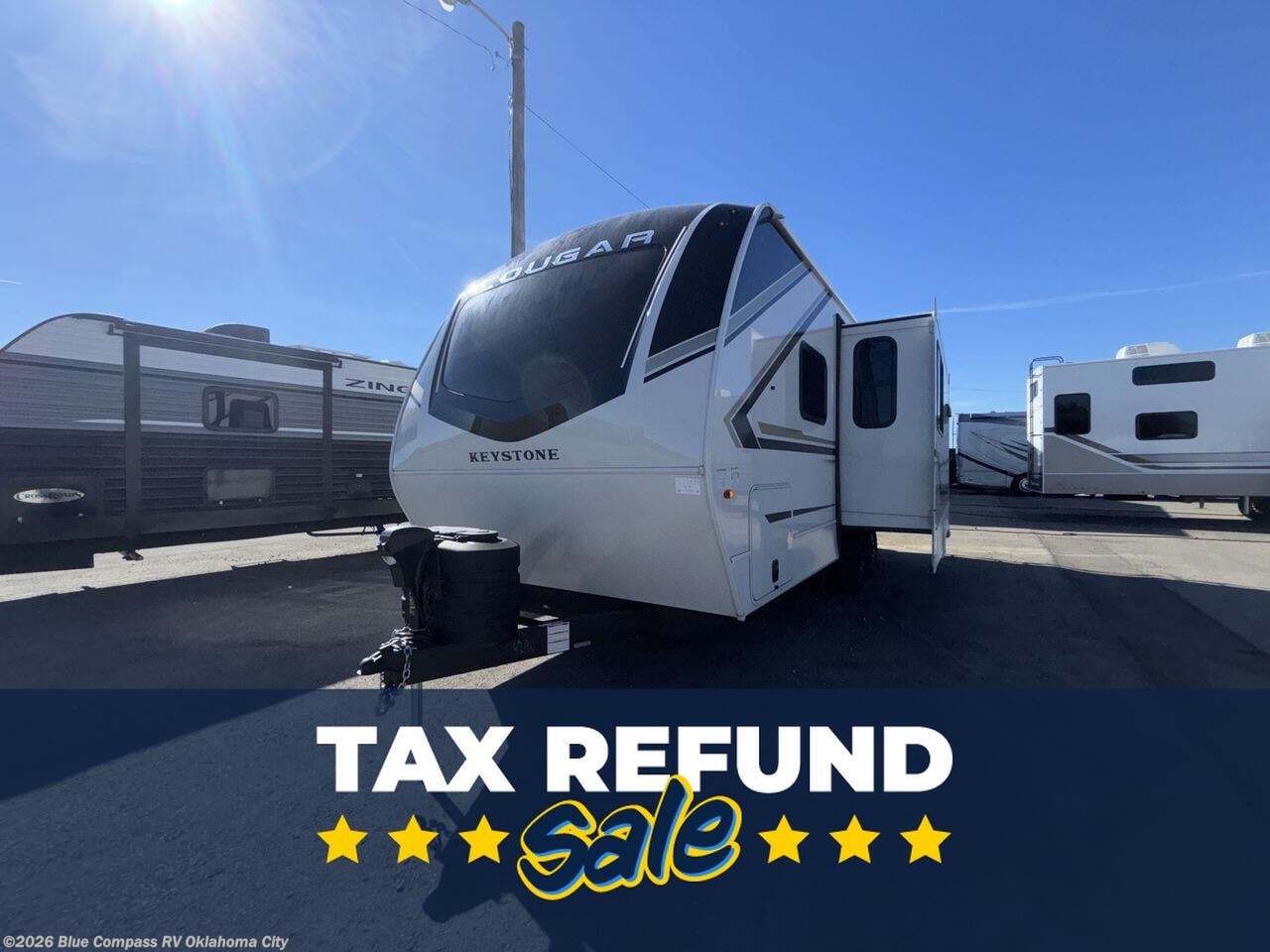 New 2026 Keystone Cougar Half-Ton 22MLS available in Norman, Oklahoma