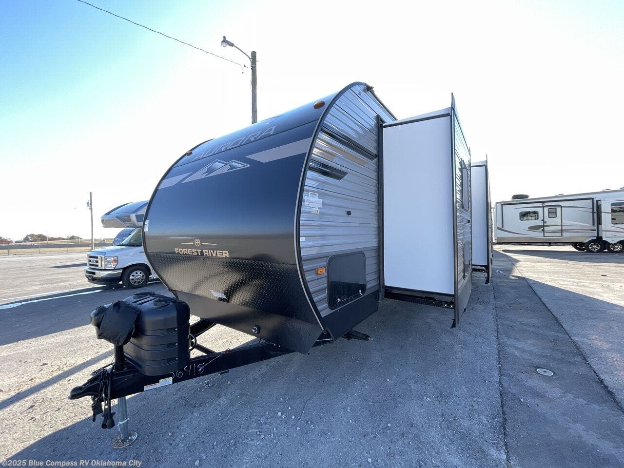 New 2026 Forest River Aurora 34BHTS (2 Queen Beds) available in Norman, Oklahoma