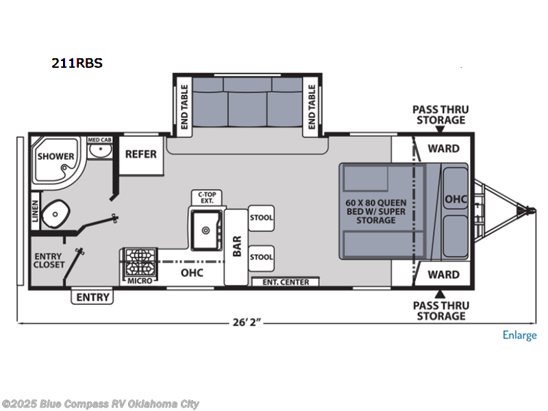 Used 2022 Coachmen Apex Ultra-Lite 211RBS available in Norman, Oklahoma