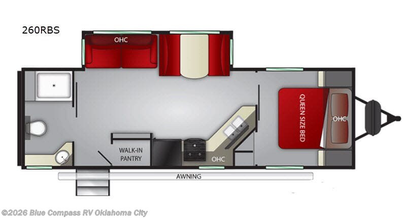 Used 2020 Cruiser RV Shadow Cruiser 260RBS available in Norman, Oklahoma