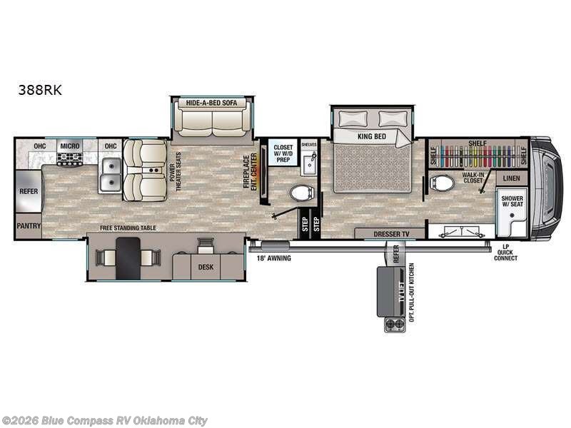 Used 2021 Forest River Cedar Creek 388RK available in Norman, Oklahoma