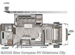 Used 2022 Forest River Wildwood 22RBS available in Norman, Oklahoma
