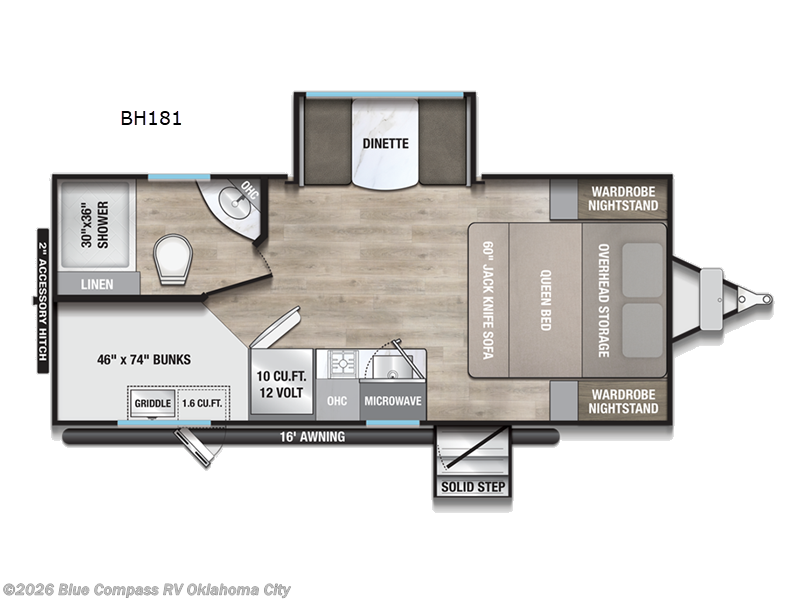 New 2026 Alliance RV Delta Solo BH181 available in Norman, Oklahoma