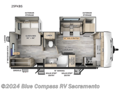 Used 2024 Forest River Flagstaff Micro Lite 25FKBS available in Rancho Cordova, California