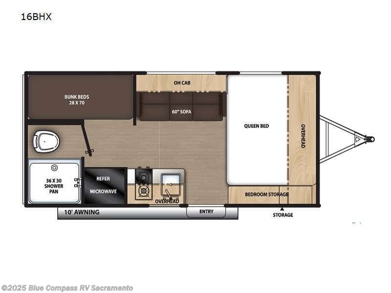 Used 2023 Forest River Aurora 16BHX available in Rancho Cordova, California