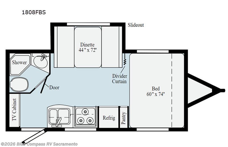 Used 2020 Winnebago Micro Minnie 1808FBS available in Rancho Cordova, California