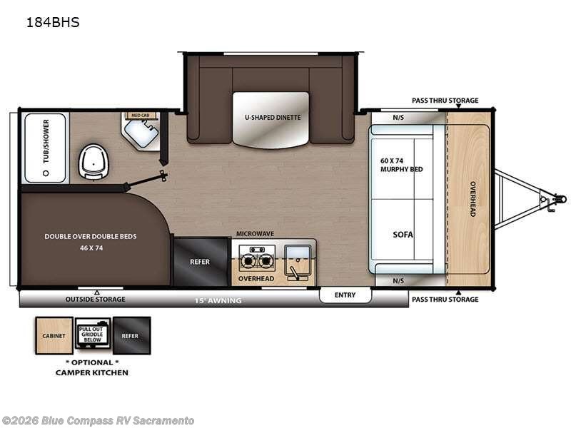 Used 2022 Coachmen Catalina Summit Series 7 184BHS available in Rancho Cordova, California