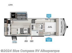 New 2025 Grand Design Reflection 100 Series 22RK available in Albuquerque, New Mexico