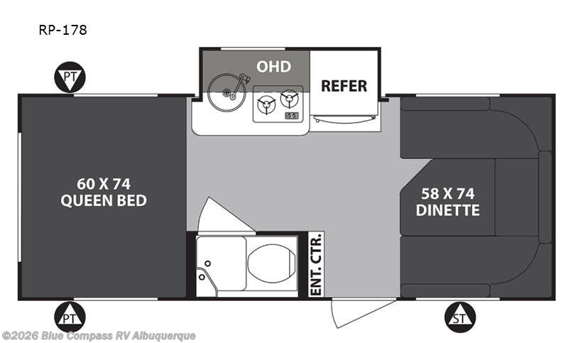 Used 2019 Forest River  R Pod RP-178 available in Albuquerque, New Mexico