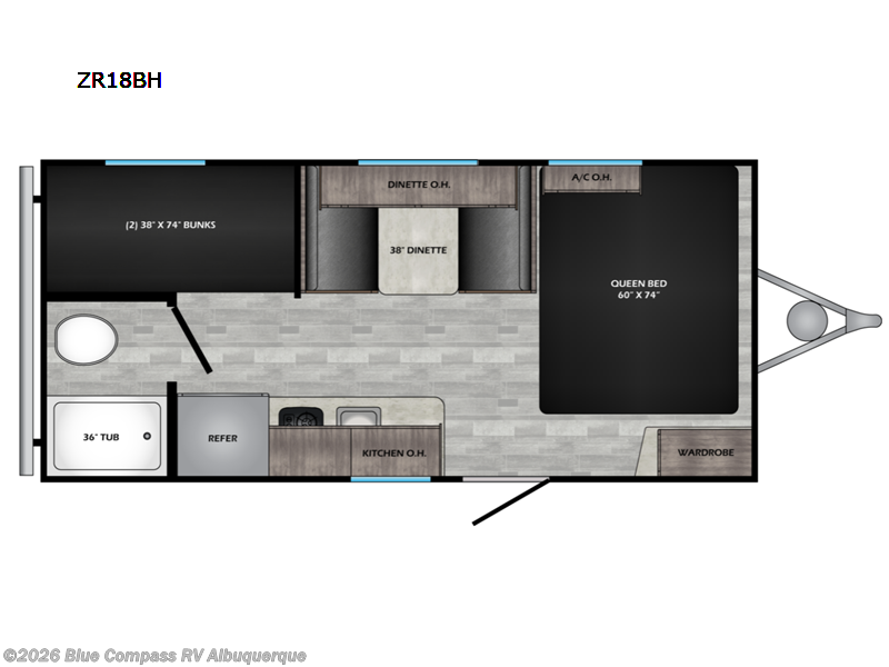 Used 2021 CrossRoads Zinger Lite ZR18BH available in Albuquerque, New Mexico