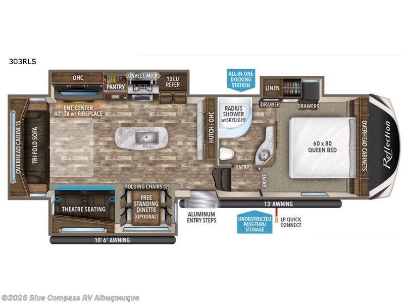 Used 2018 Grand Design Reflection 303RLS available in Albuquerque, New Mexico