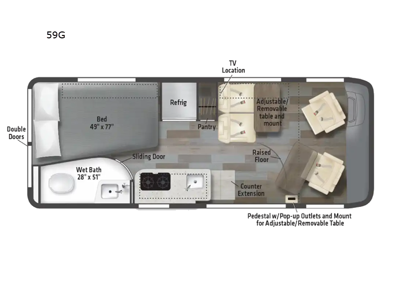New 2025 Winnebago Travato 59G available in Souderton, Pennsylvania