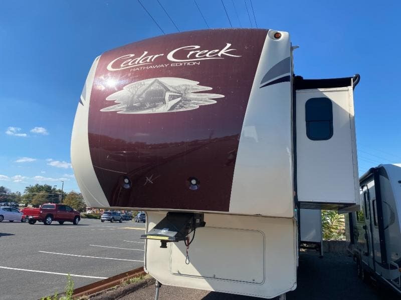 Used 2018 Forest River Cedar Creek Hathaway Edition 36CK2 available in Souderton, Pennsylvania