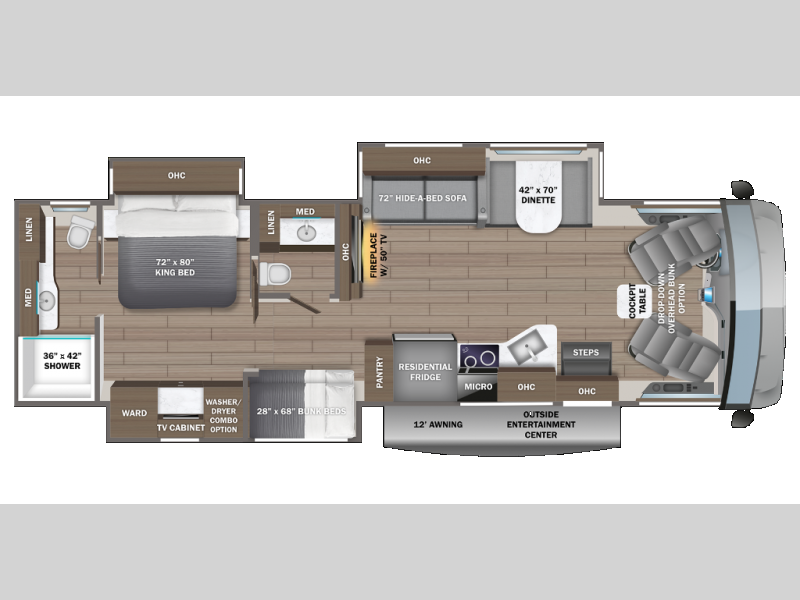 New 2026 Jayco Precept Prestige 36B available in Souderton, Pennsylvania