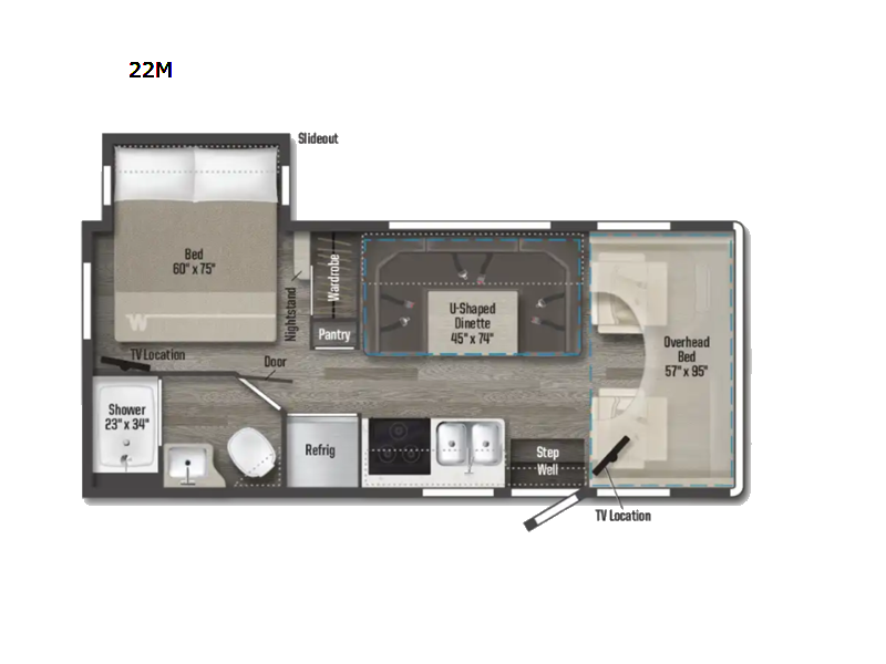 New 2026 Winnebago Spirit 22M available in Souderton, Pennsylvania