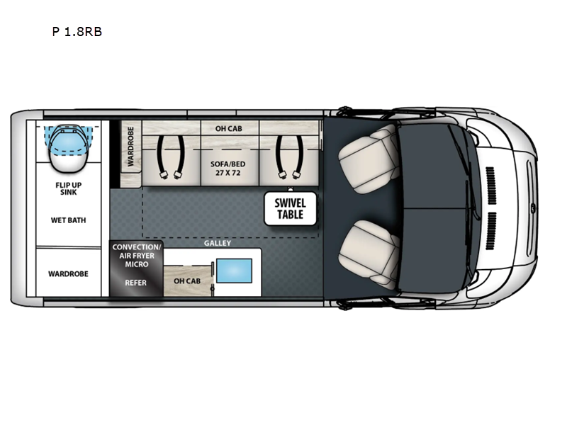 New 2026 Coachmen Pixel P 1.8RB available in Souderton, Pennsylvania
