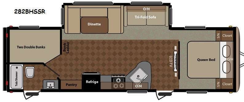 Used 2014 Keystone Springdale 282BHSSR available in Souderton, Pennsylvania