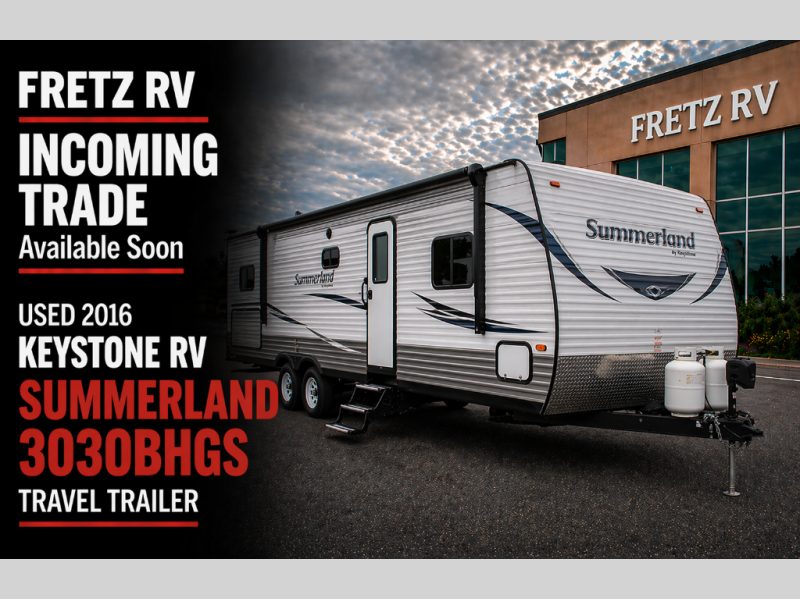 Used 2016 Keystone  Summerland 3030BHGS available in Souderton, Pennsylvania