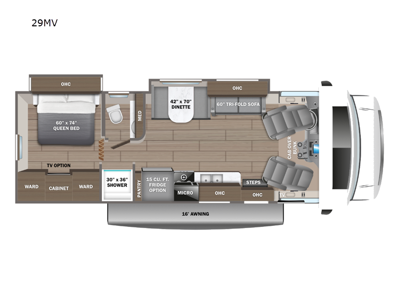New 2027 Jayco Greyhawk 29MV available in Souderton, Pennsylvania
