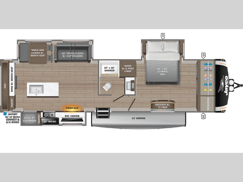 New 2026 Jayco Eagle HT 320MKTS available in Souderton, Pennsylvania