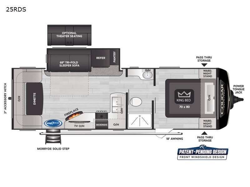 Used 2021 Keystone Cougar Half-Ton 25RDS available in Souderton, Pennsylvania