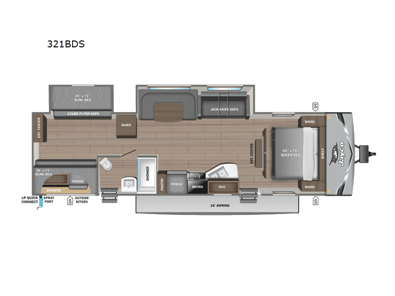 New 2027 Jayco Jay Flight 321BDS available in Souderton, Pennsylvania