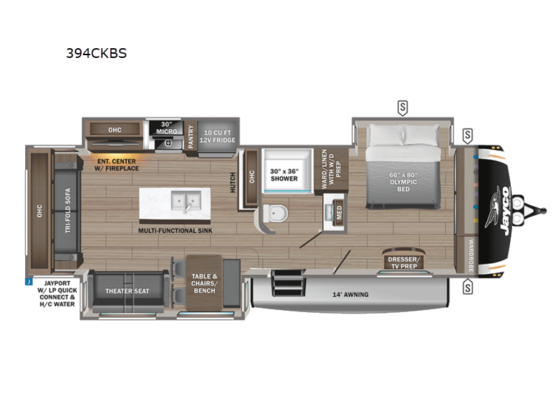 New 2027  Jayco Eagle HT 294CKBS by Jayco from Fretz RV in Souderton, PA