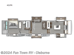 New 2024 Forest River RiverStone 421FK available in Cleburne, Texas