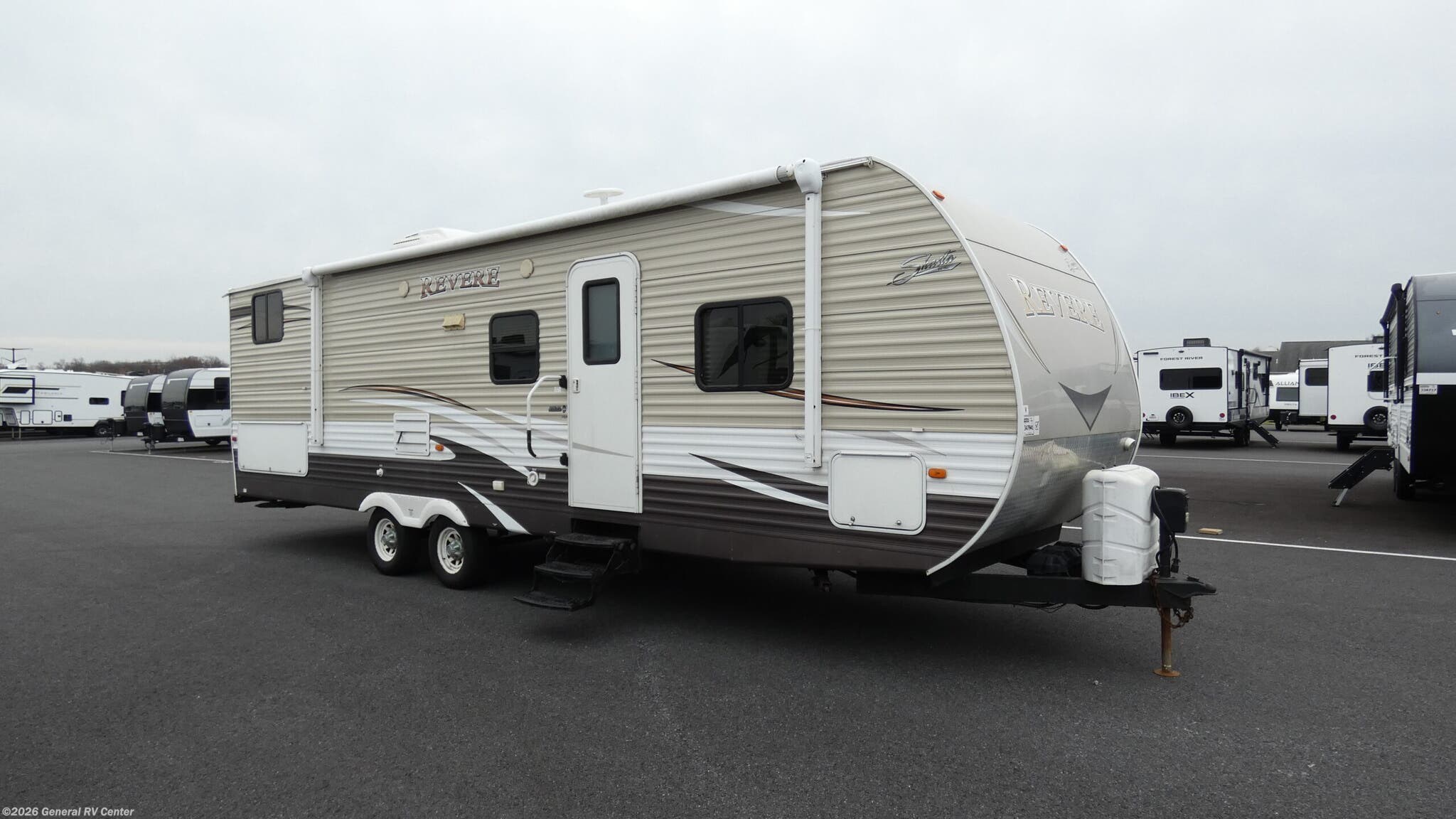 Used 2018 Shasta Revere 28QB available in Brownstown Township, Michigan