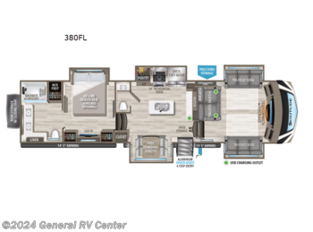 New 2024 Grand Design Solitude 380FL available in Mount Clemens, Michigan