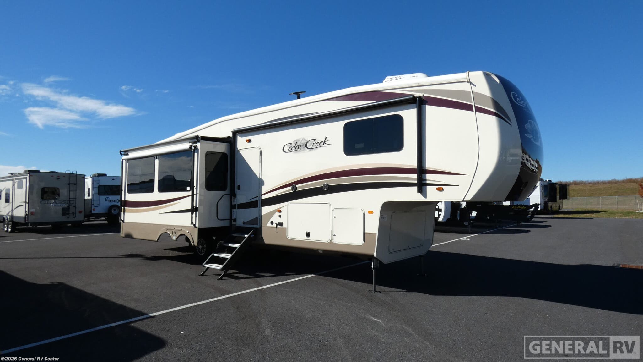 Used 2018 Forest River Cedar Creek Hathaway Edition 34RL2 available in Elizabethtown, Pennsylvania
