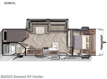 New 2023 Forest River Wildwood X-Lite 263BHXL available in Wayland, Michigan
