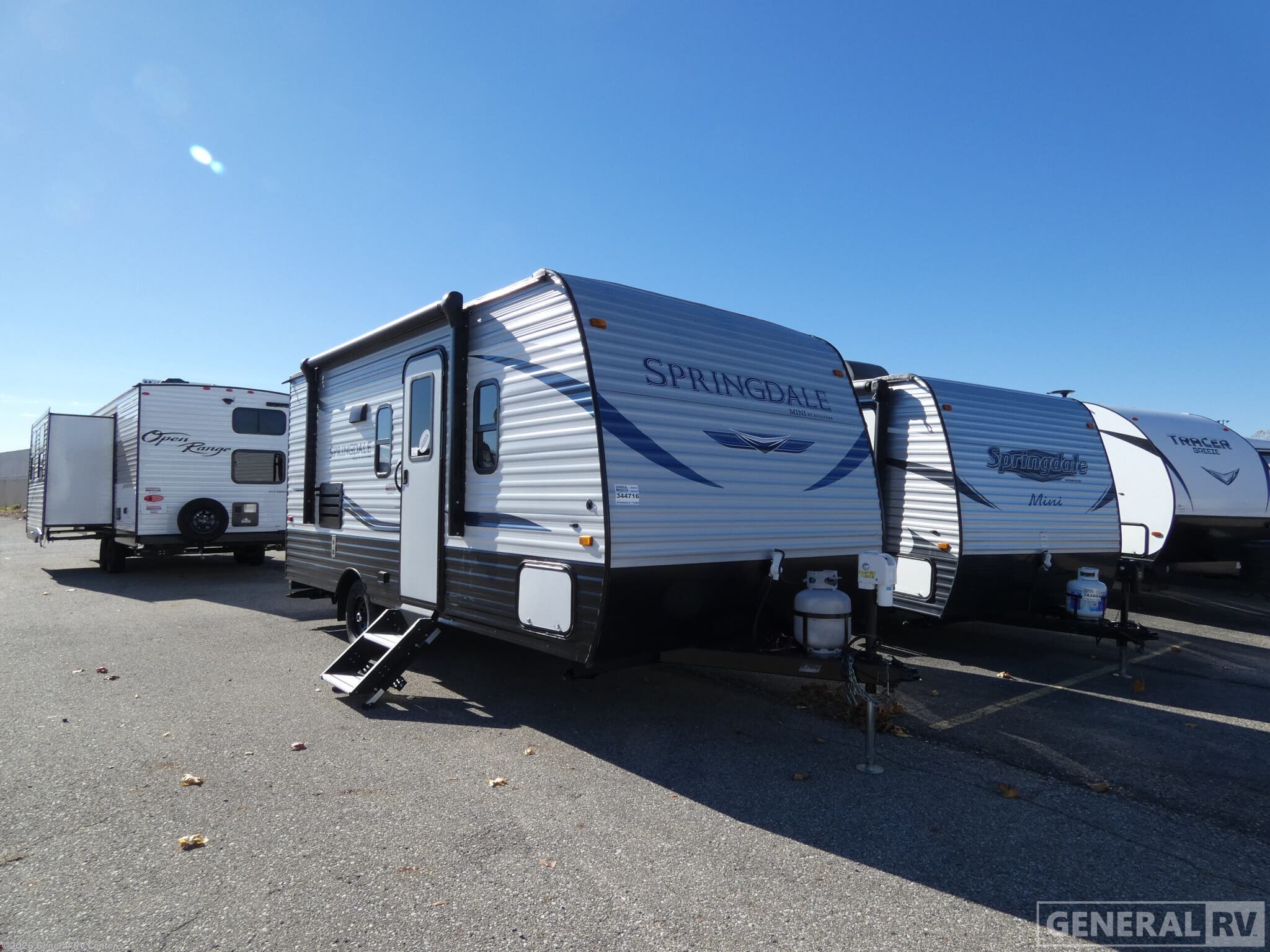 Used 2021 Keystone Springdale Mini 1760BH available in Wayland, Michigan