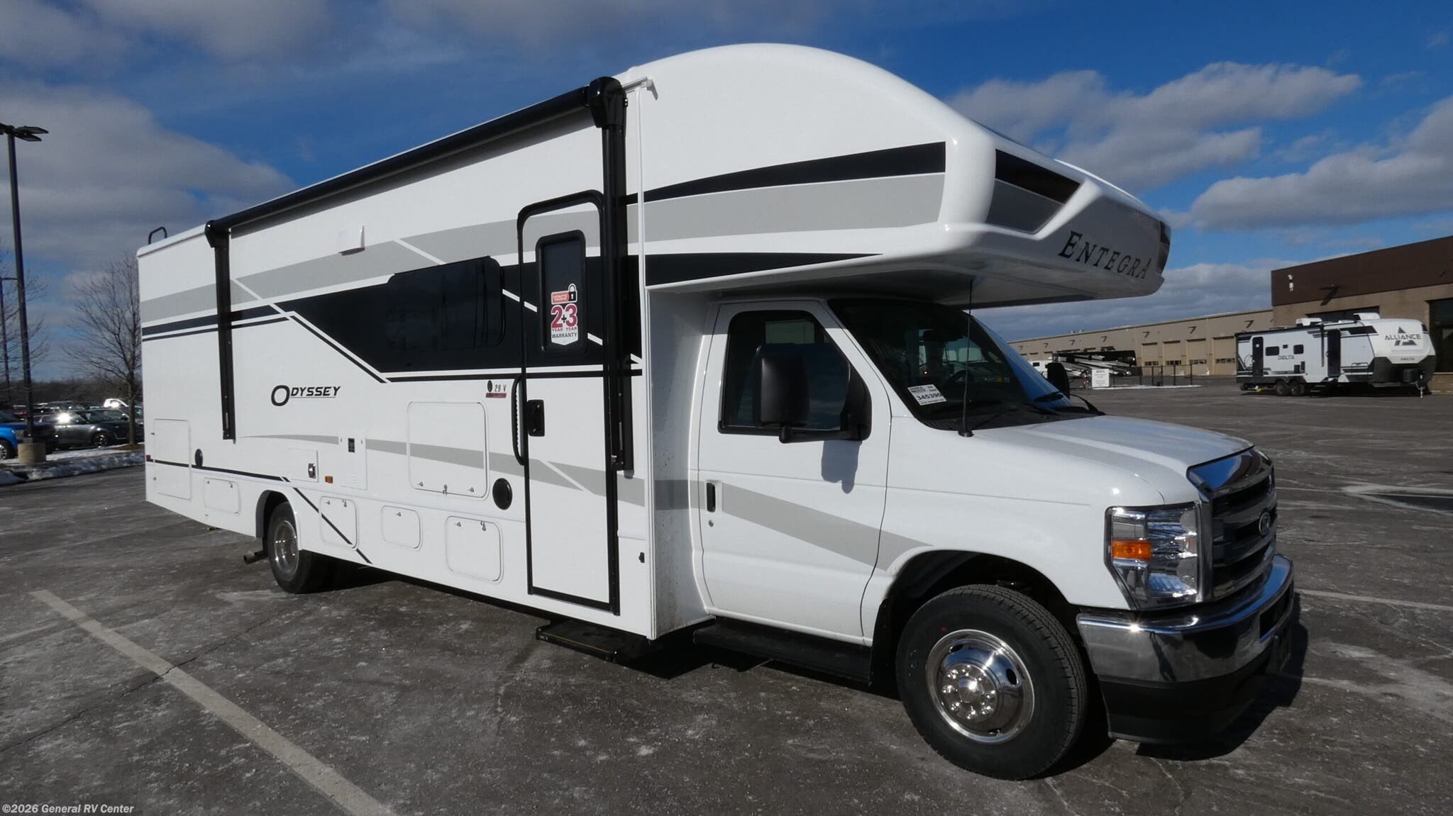 New 2026 Entegra Coach Odyssey 29V available in Wayland, Michigan