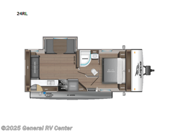 New 2024 Jayco Jay Feather 24RL available in Wixom, Michigan