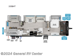 New 2025 Grand Design Transcend 335BHT available in Wixom, Michigan