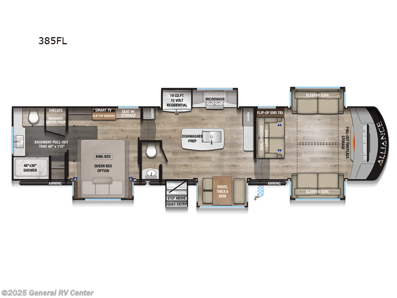 New 2026 Alliance RV Paradigm 385FL available in Wixom, Michigan