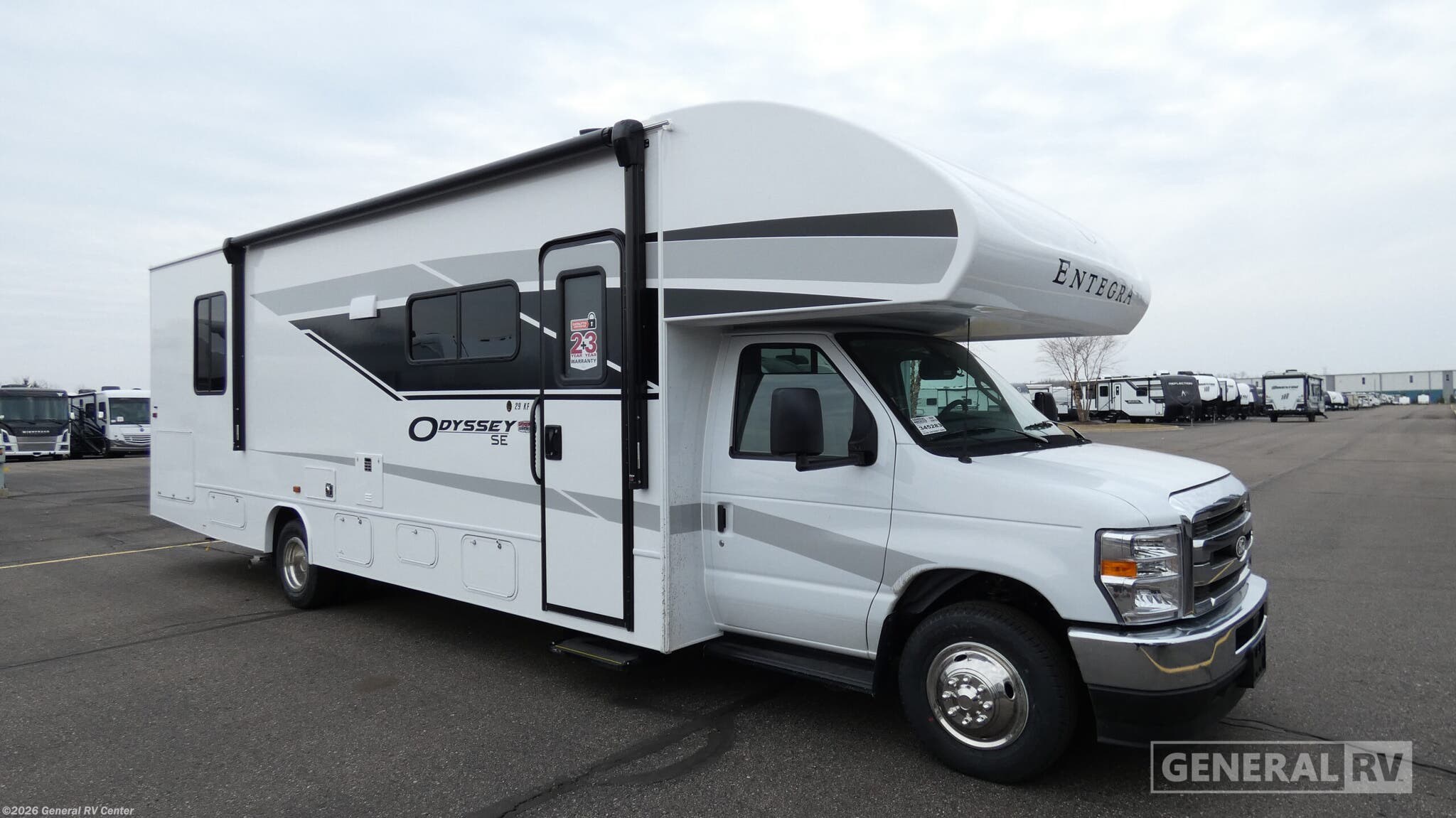 New 2026 Entegra Coach Odyssey 29K available in Wixom, Michigan
