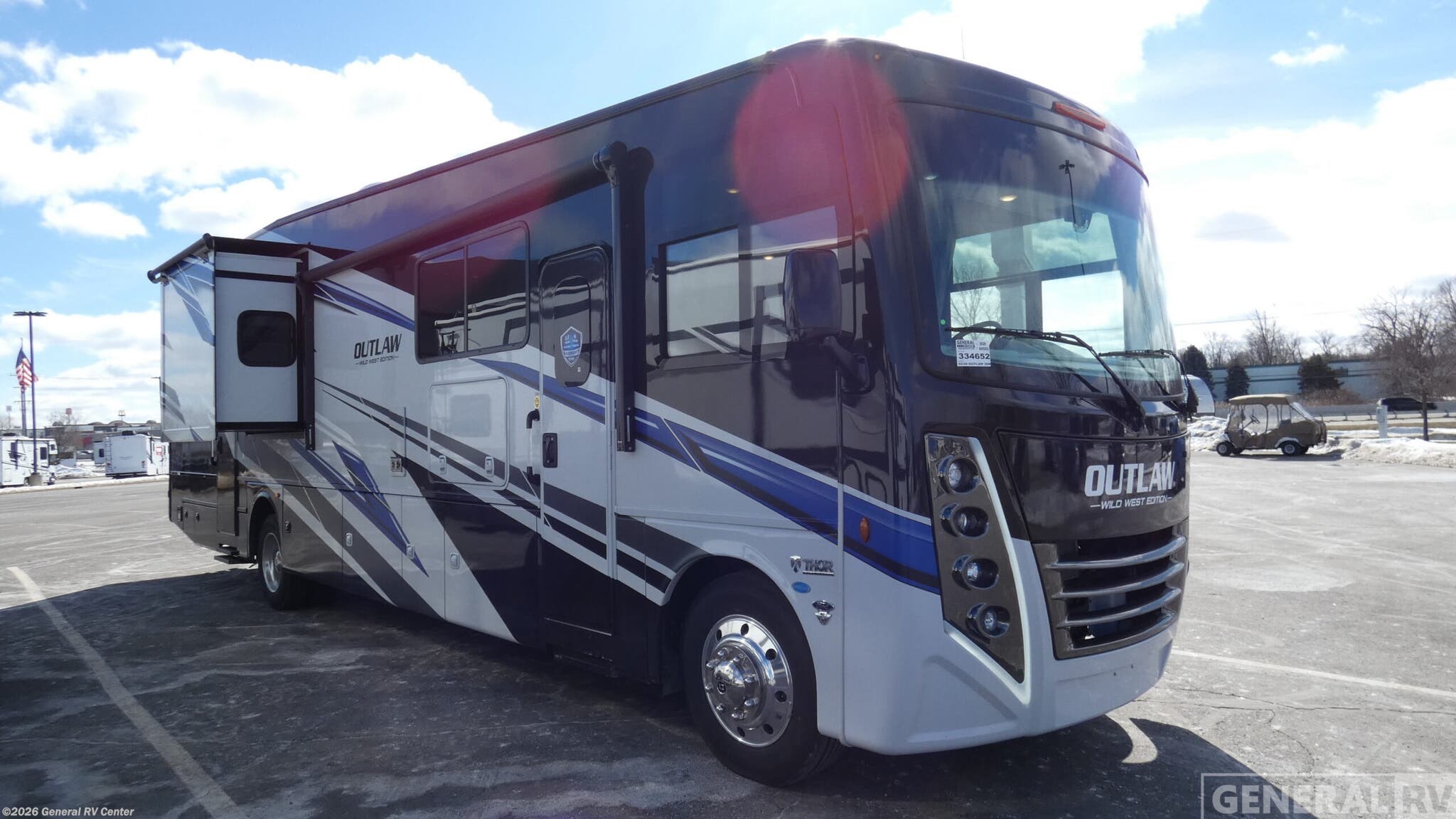 New 2026 Thor Motor Coach Outlaw Wild West Edition 38M available in Wixom, Michigan