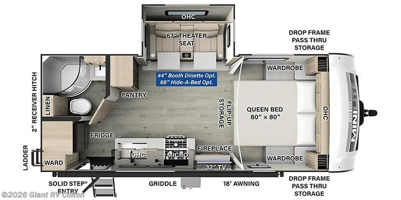 New 2026 Forest River Rockwood Mini Lite 2205S available in Colton, California