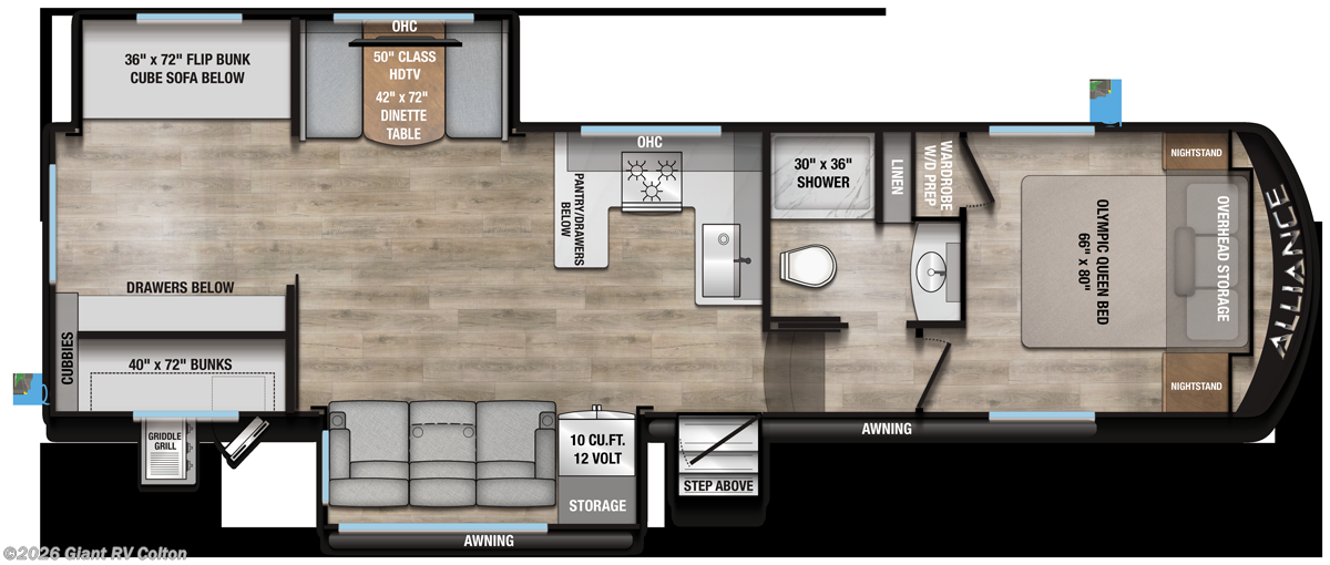 New 2027 Alliance RV Avenue 30BH available in Colton, California