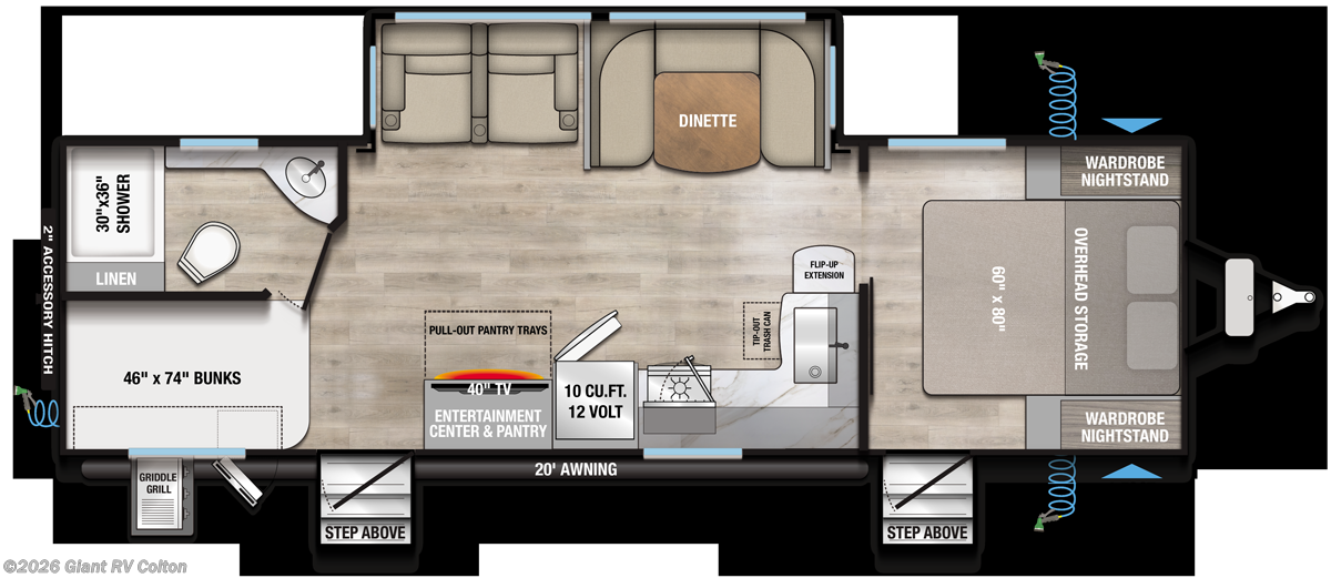 New 2027 Alliance RV Delta 281BH available in Colton, California