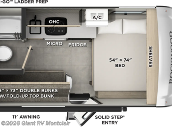 New 2027 Forest River Rockwood Geo Pro G13LE available in Montclair, California
