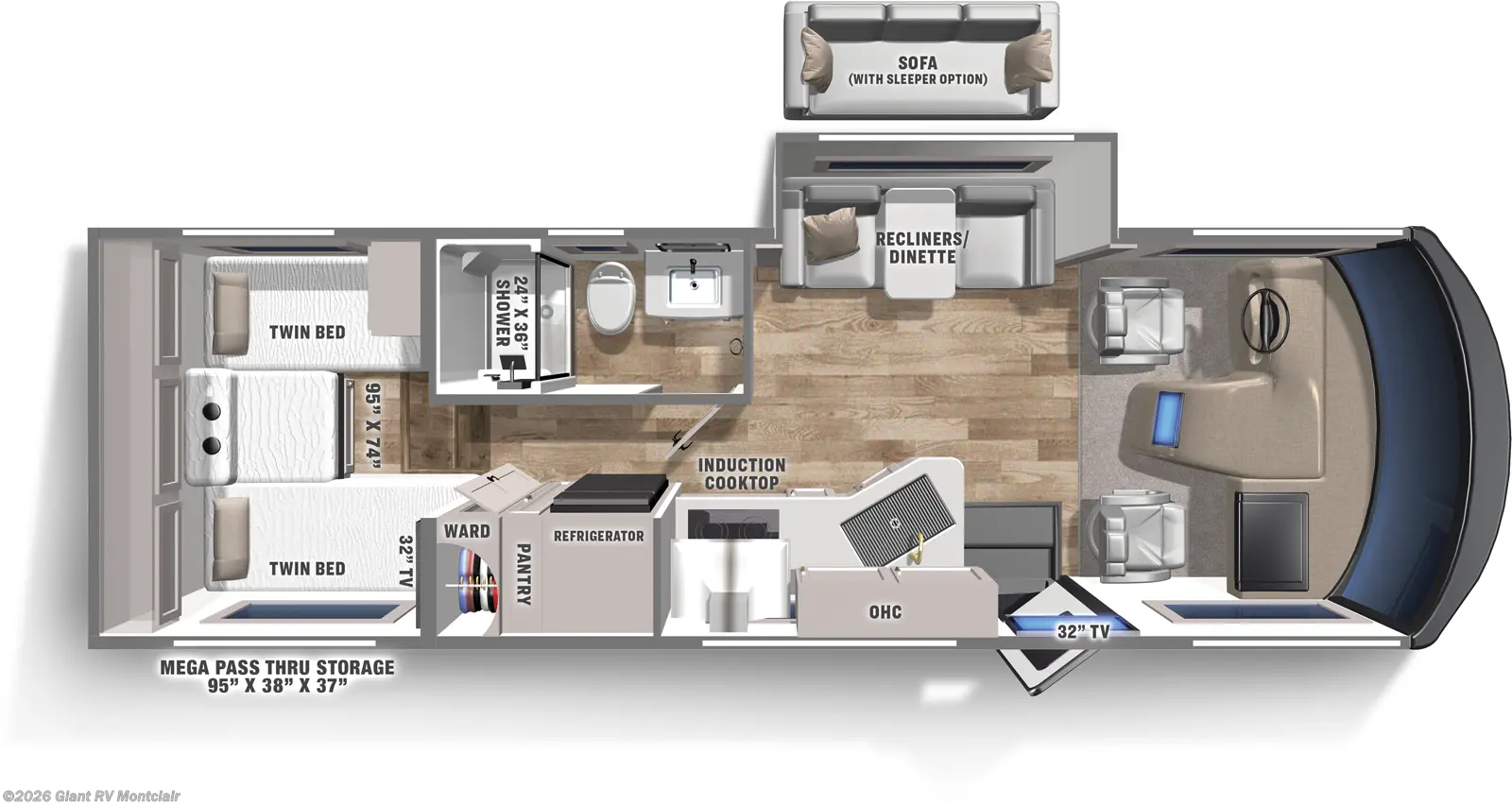 New 2026 Coachmen Euro 25TB available in Montclair, California