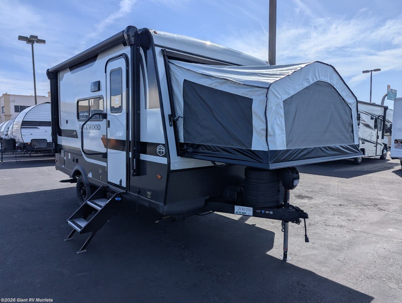 New 2026 Forest River Rockwood Roo 17E available in Murrieta, California
