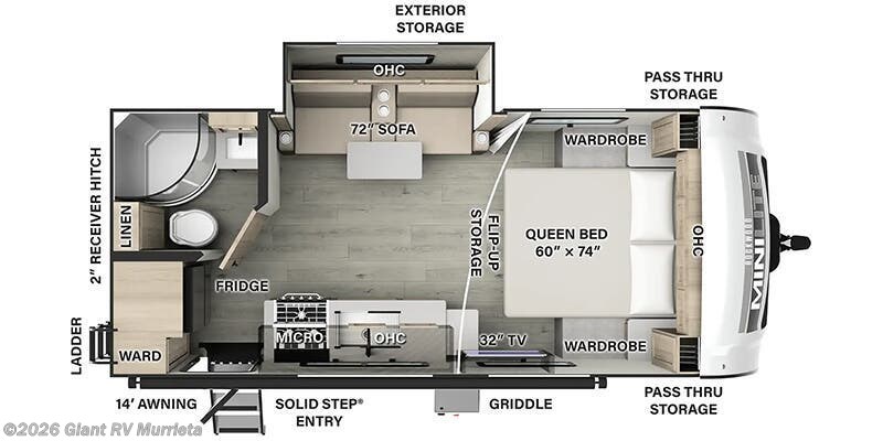 New 2026 Forest River Rockwood Mini Lite 2109S available in Murrieta, California