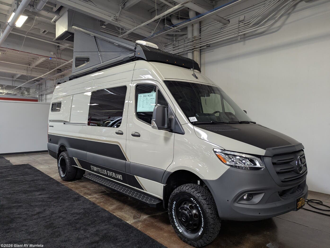 New 2026 Storyteller Overland  Crew Mode XL available in Murrieta, California